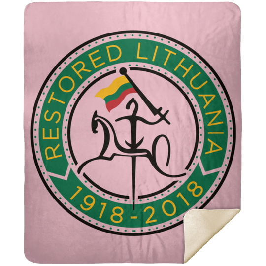 Vytis Restored - Premium Mink Sherpa Blanket 50x60