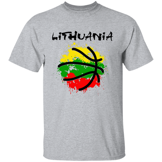 Abstract Lithuania - BoysGirls Youth Classic Short Sleeve T-Shirt - Lithuania Strong