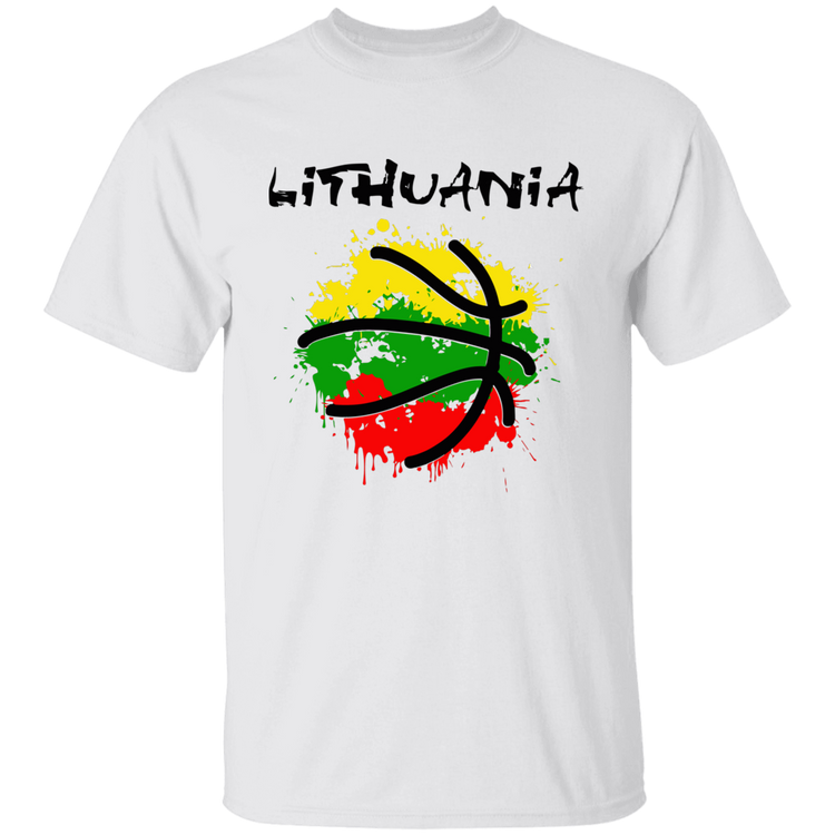 Abstract Lithuania - BoysGirls Youth Classic Short Sleeve T-Shirt - Lithuania Strong