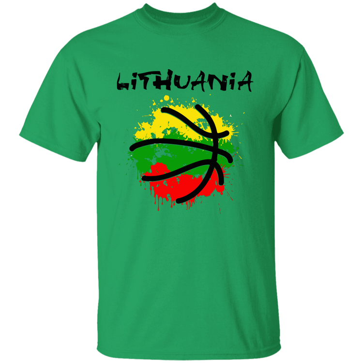 Abstract Lithuania - BoysGirls Youth Classic Short Sleeve T-Shirt - Lithuania Strong