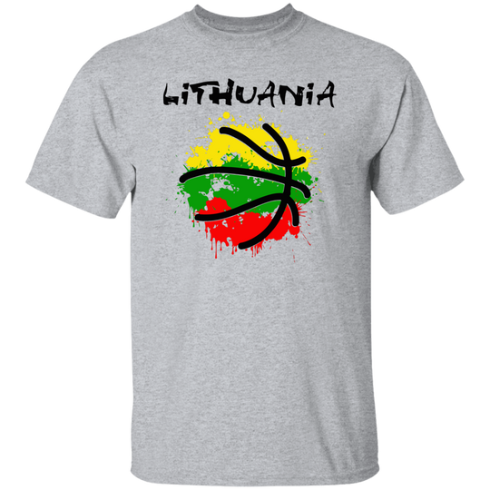 Abstract Lithuania - Mens Classic Short Sleeve T-Shirt - Lithuania Strong