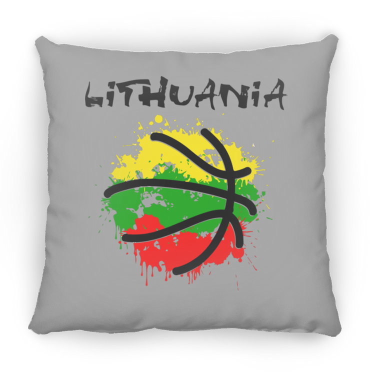 Abstract Lithuania - Small Square Pillow - Lithuania Strong