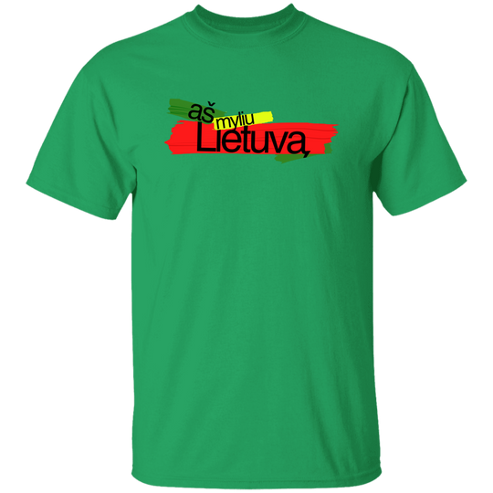 As Myliu Lietuva - Mens Classic Short Sleeve T-Shirt - Lithuania Strong