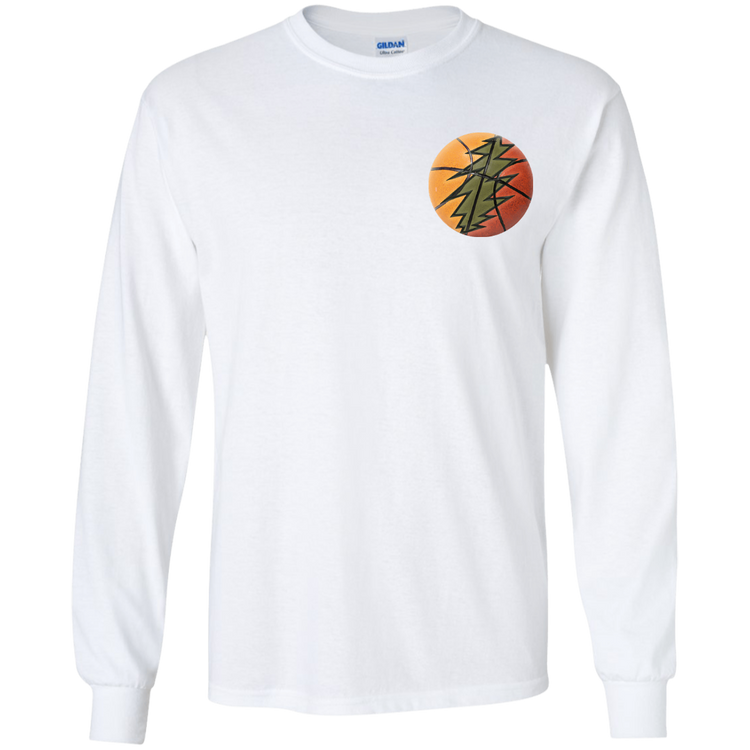 Basketball Bolt - Boys Youth Classic Long Sleeve T-Shirt - Lithuania Strong