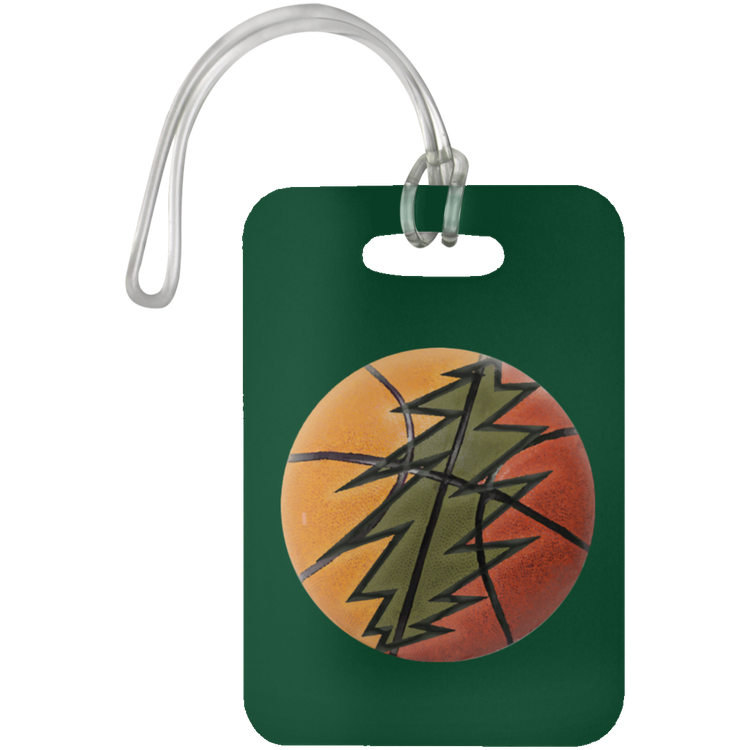 Basketball Bolt - Luggage Bag Tag - Lithuania Strong