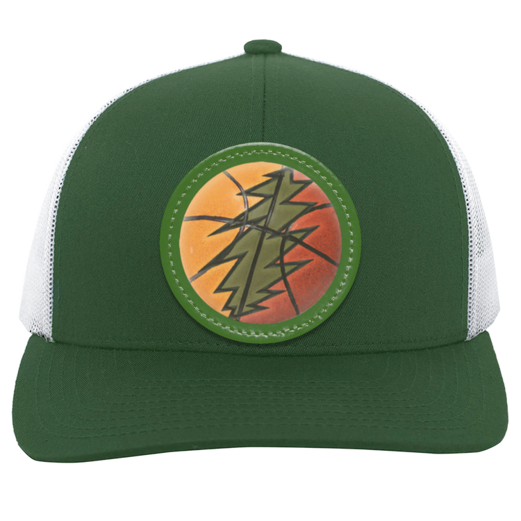 Basketball Bolt - Trucker Snap Back - Circle Patch - Lithuania Strong