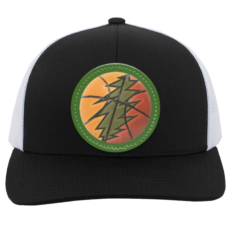 Basketball Bolt - Trucker Snap Back - Circle Patch - Lithuania Strong