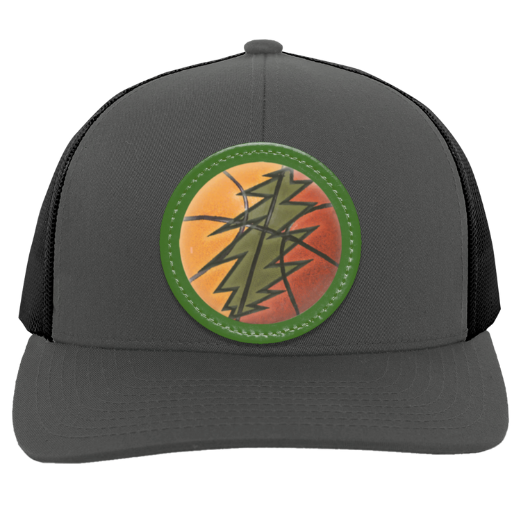 Basketball Bolt - Trucker Snap Back - Circle Patch - Lithuania Strong