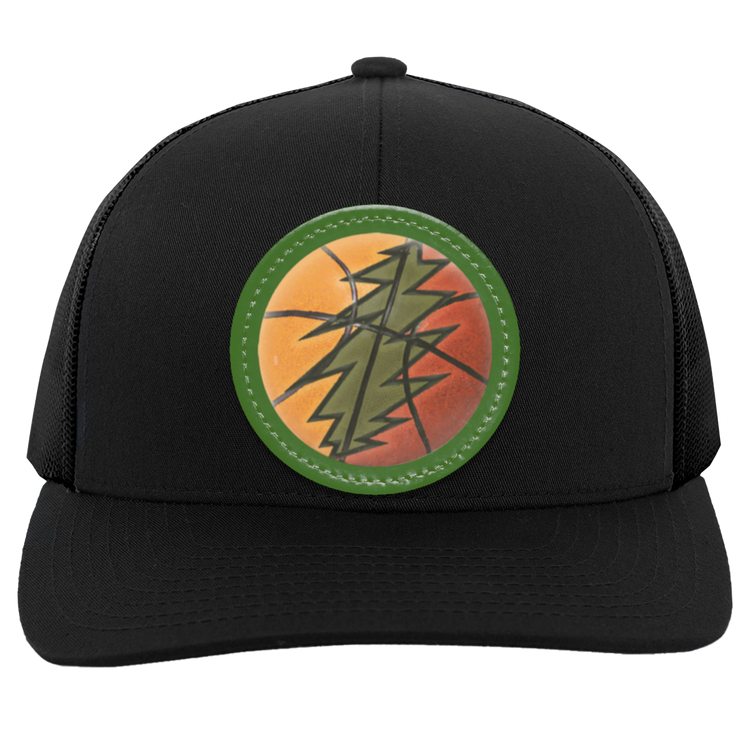 Basketball Bolt - Trucker Snap Back - Circle Patch - Lithuania Strong