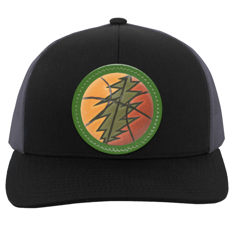 Basketball Bolt - Trucker Snap Back - Circle Patch - Lithuania Strong
