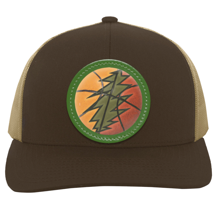 Basketball Bolt - Trucker Snap Back - Circle Patch - Lithuania Strong
