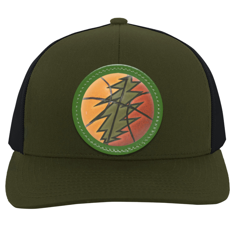 Basketball Bolt - Trucker Snap Back - Circle Patch - Lithuania Strong