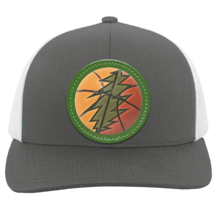 Basketball Bolt - Trucker Snap Back - Circle Patch - Lithuania Strong