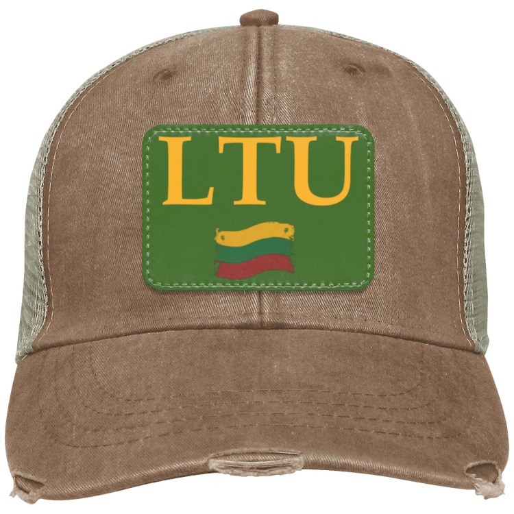 Lietuva LTU - Distressed Ollie Cap - Rectangle Patch
