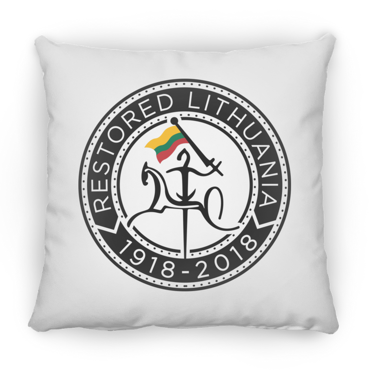 Vytis Restored - Large Square Pillow