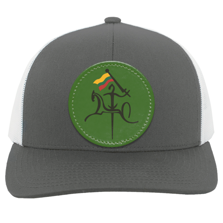 Vytis With Lithuanian Flag - Trucker Snap Back - Circle Patch