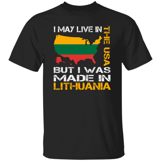 Made in Lithuania - Men's Classic Short Sleeve T-Shirt