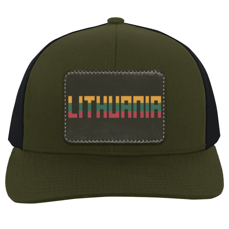 Lithuania - Trucker Snap Back - Rectangle Patch