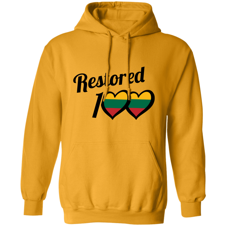 Restored 100 - Men/Women Unisex Basic Pullover Hoodie