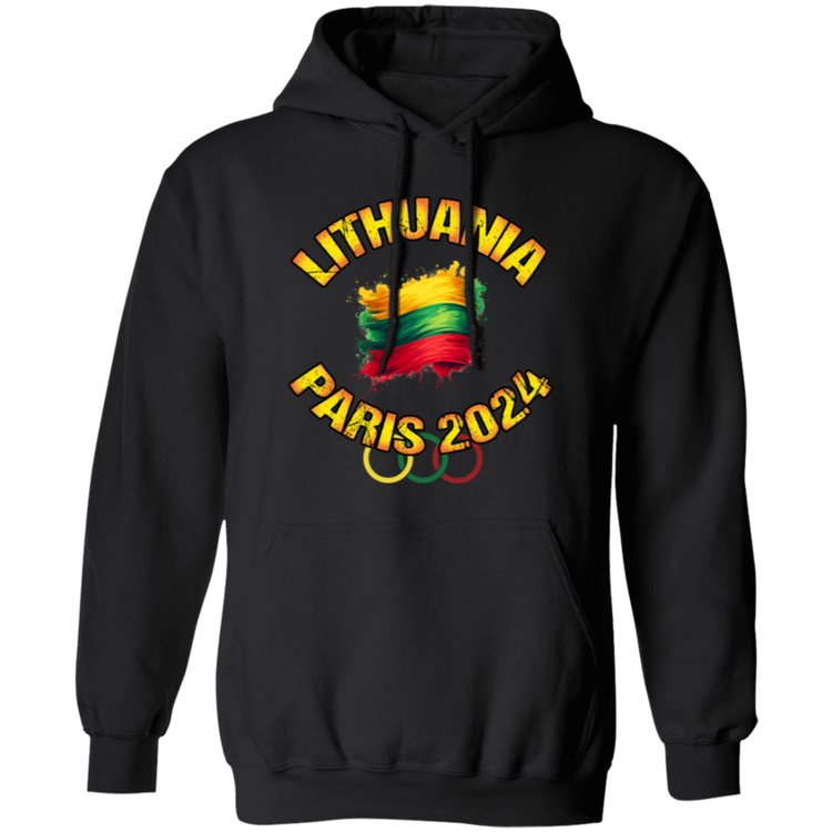 Team Lithuania 2024 Olympics - Men/Women Unisex Comfort Pullover Hoodie