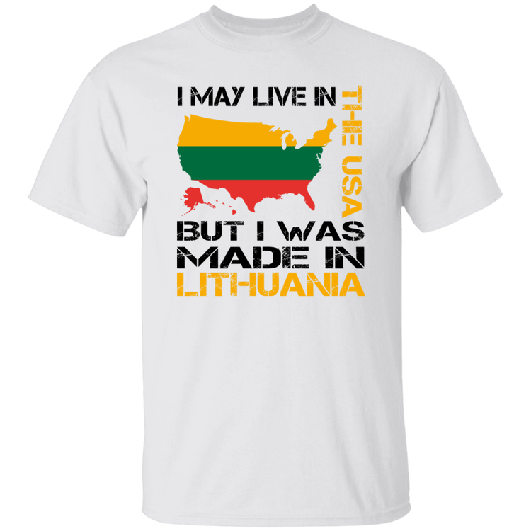 Made in Lithuania - Men's Basic Short Sleeve T-Shirt