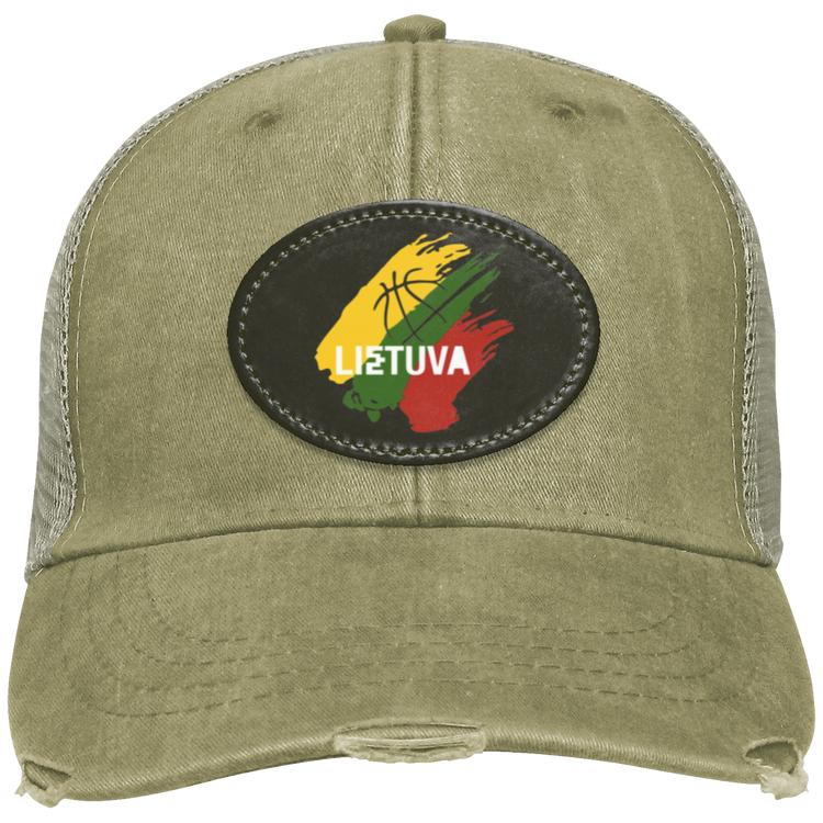 Lietuva BB - Distressed Ollie Cap - Oval Patch