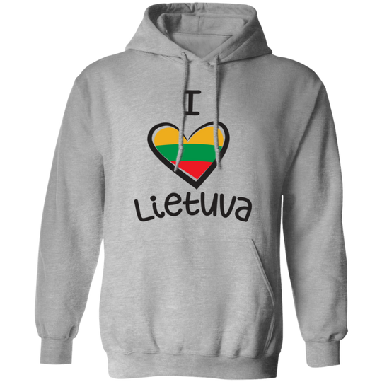 I Love Lietuva - Men/Women Unisex Comfort Pullover Hoodie