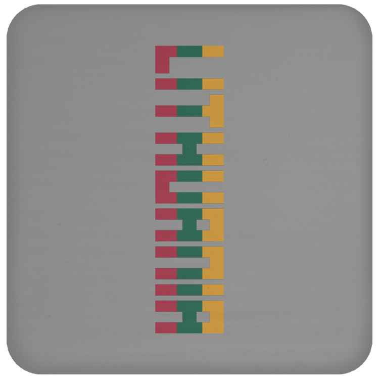 Lithuania - High Gloss Coaster
