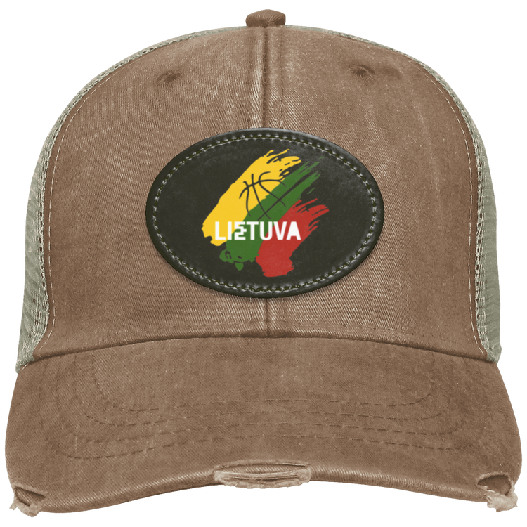 Lietuva BB - Distressed Ollie Cap - Oval Patch