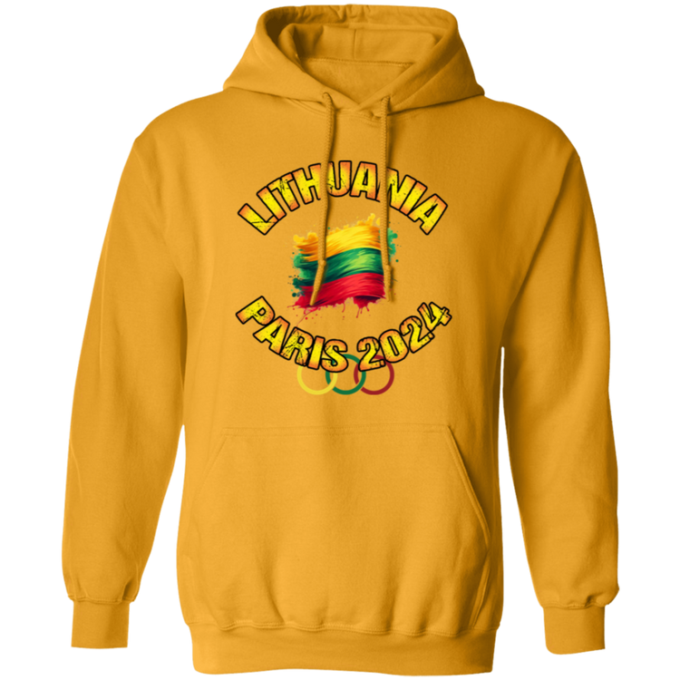 Team Lithuania 2024 Olympics - Men/Women Unisex Comfort Pullover Hoodie