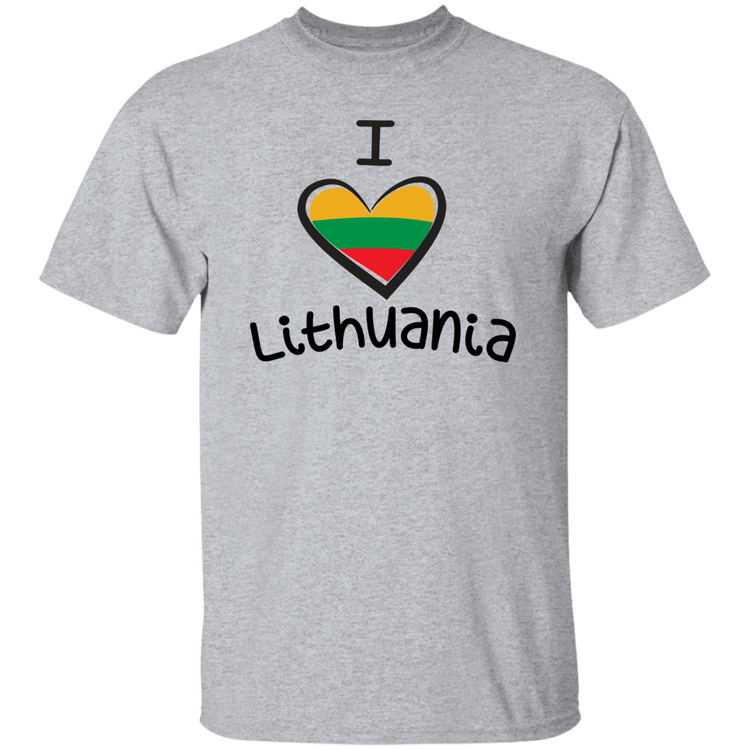 I Love Lithuania - Men's Classic Short Sleeve T-Shirt