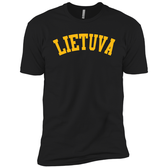 Lietuva - Boys Youth Next Level Premium Short Sleeve T-Shirt