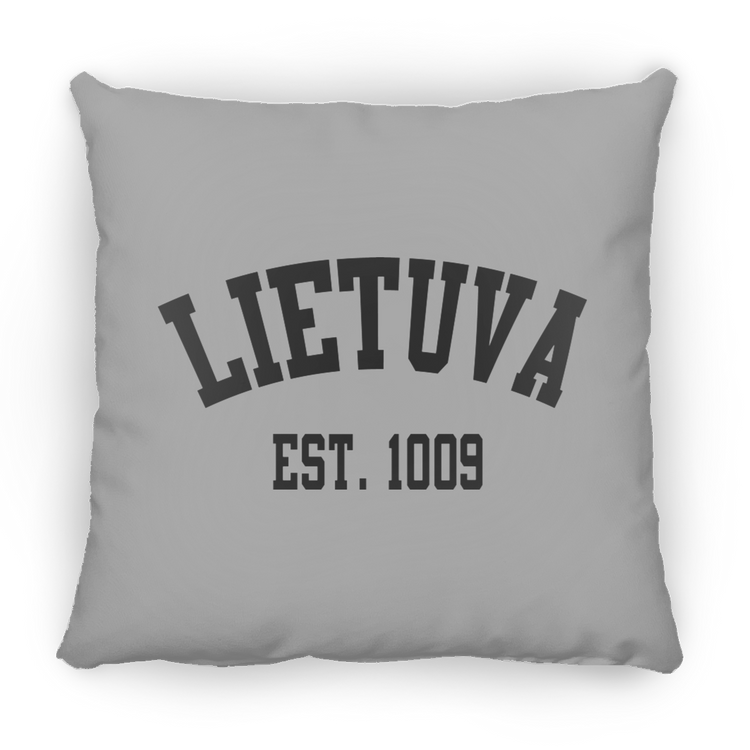 Lietuva Est. 1009 - Large Square Pillow