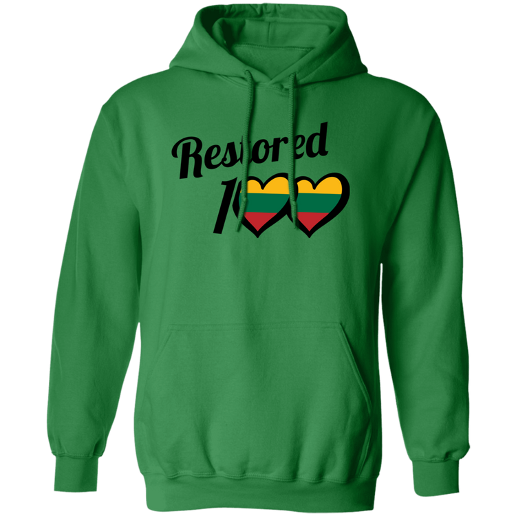 Restored 100 - Men/Women Unisex Comfort Pullover Hoodie