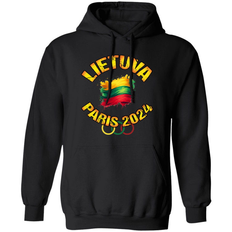 Team Lietuva 2024 Olympics - Men/Women Unisex Comfort Pullover Hoodie