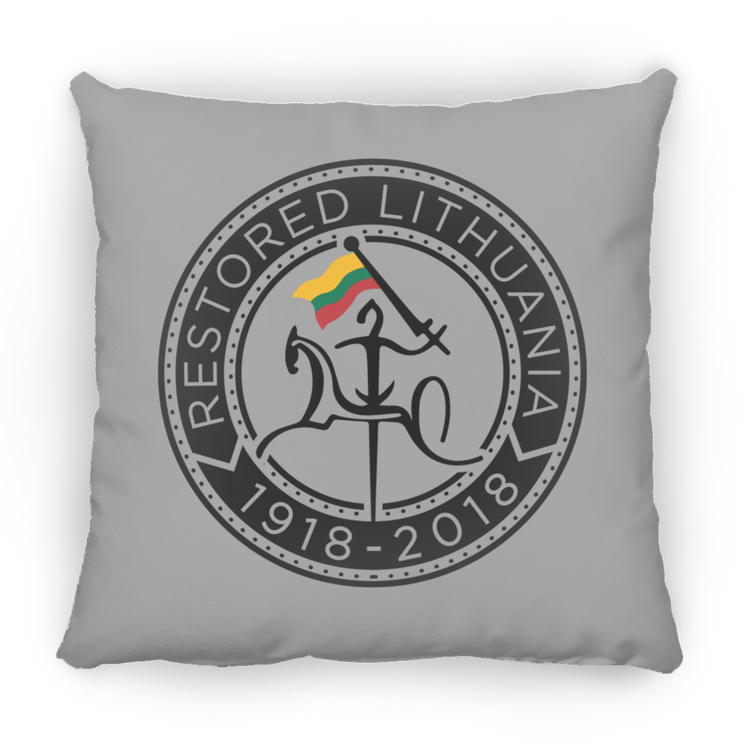 Vytis Restored - Large Square Pillow