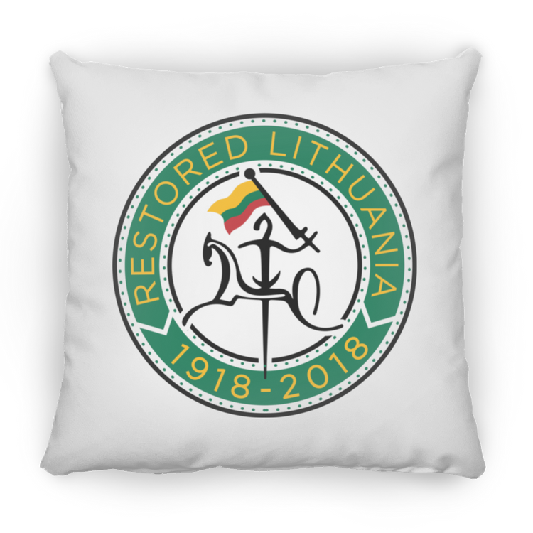 Vytis Restored - Large Square Pillow