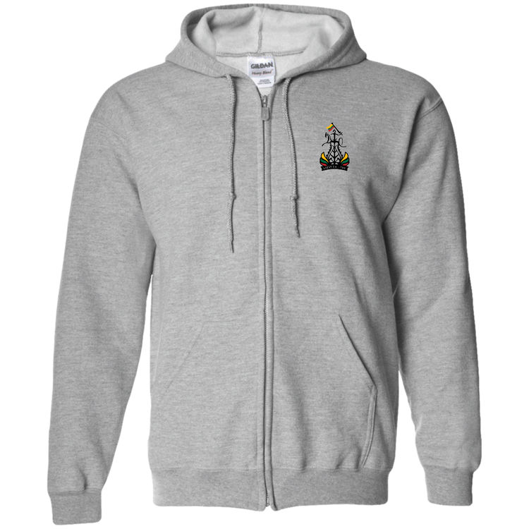 Lietuva 100 Restored - Men/Women Unisex Comfort Full-Zip Hoodie