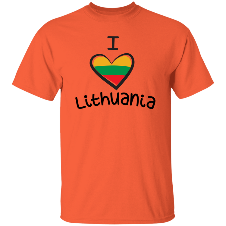 I Love Lithuania - Men's Classic Short Sleeve T-Shirt