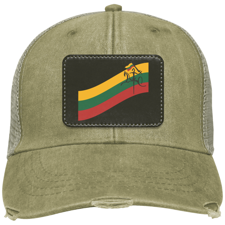Vytis Swoosh - Distressed Ollie Cap - Rectangle Patch