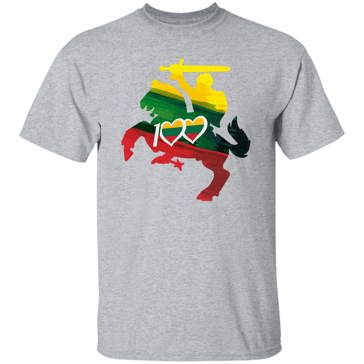 Lithuanian Knight 100 - Men's Classic Short Sleeve T-Shirt
