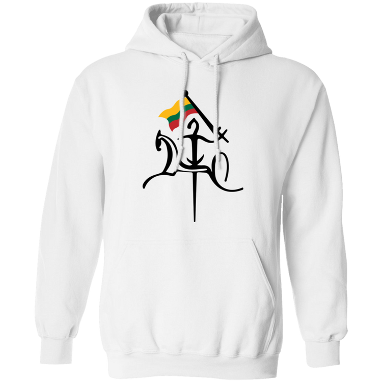 Vytis With Flag - Men/Women Unisex Comfort Pullover Hoodie