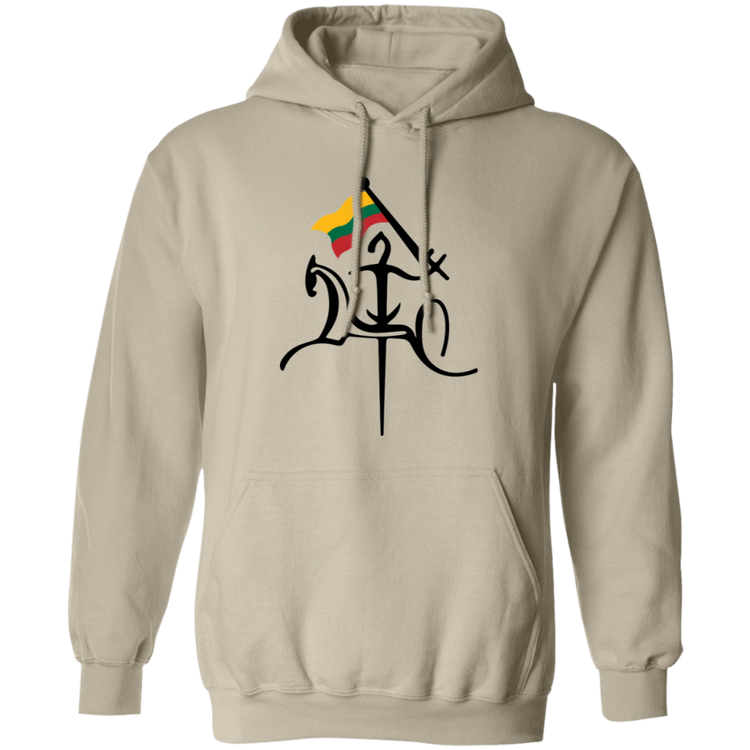 Vytis With Flag - Men/Women Unisex Comfort Pullover Hoodie