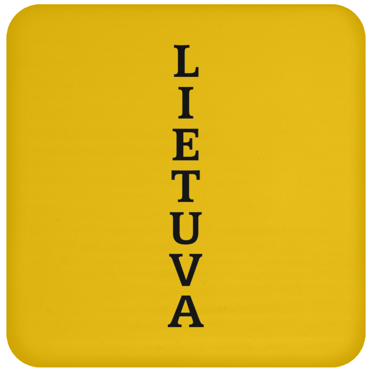Lietuva - High Gloss Coaster