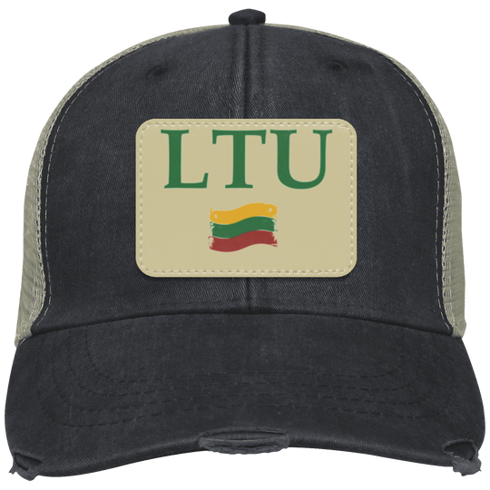 Lietuva LTU - Distressed Ollie Cap - Rectangle Patch