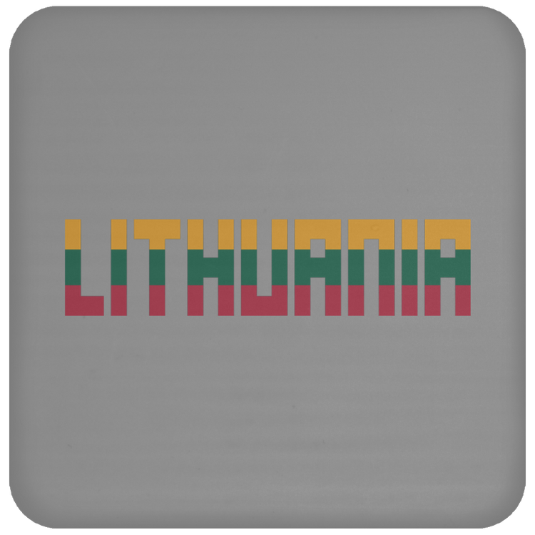 Lithuania - High Gloss Coaster