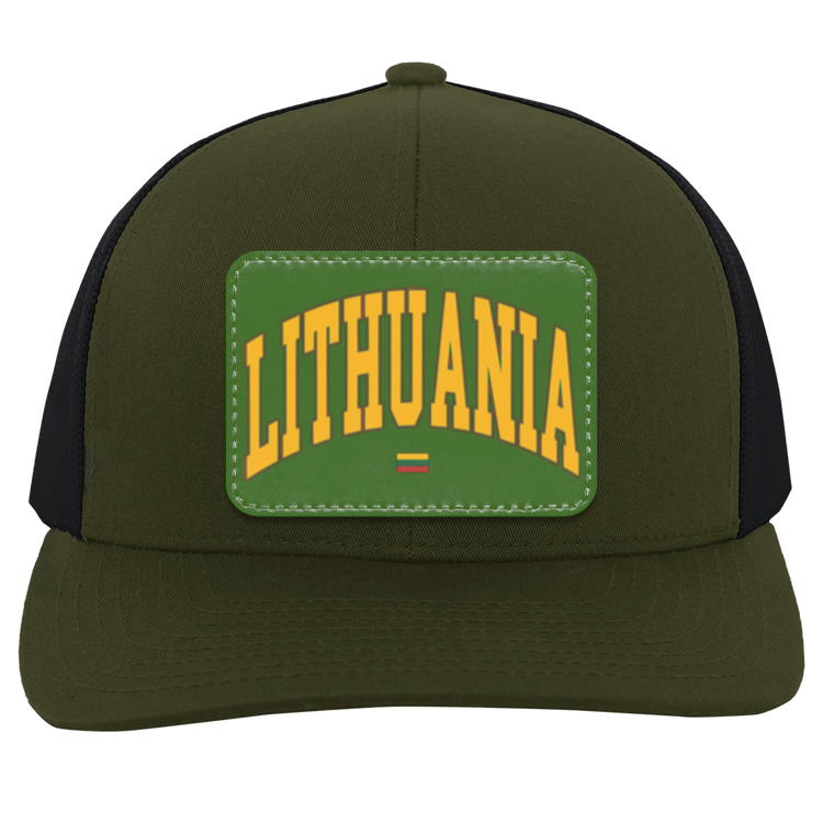 Lithuania - Trucker Snap Back - Rectangle Patch