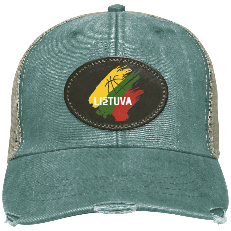 Lietuva BB - Distressed Ollie Cap - Oval Patch