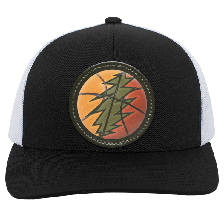 Basketball Bolt - Trucker Snap Back - Circle Patch