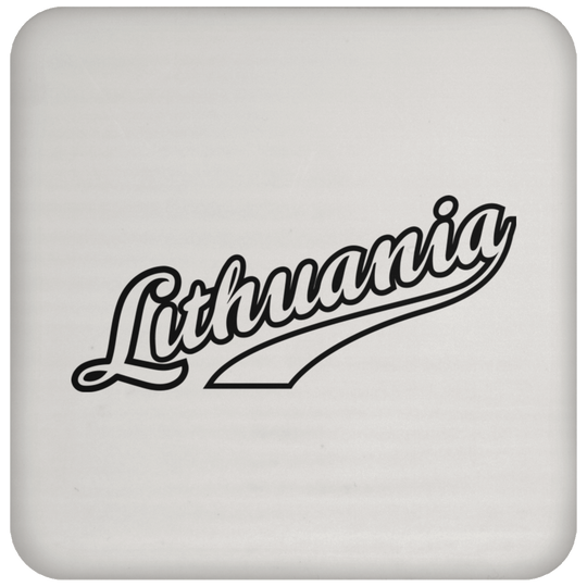 Lithuania - High Gloss Coaster